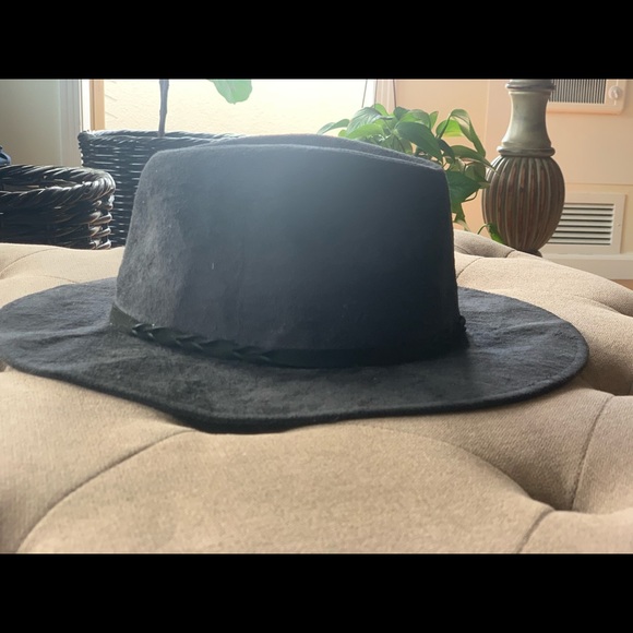 Hipster black hat main image 5